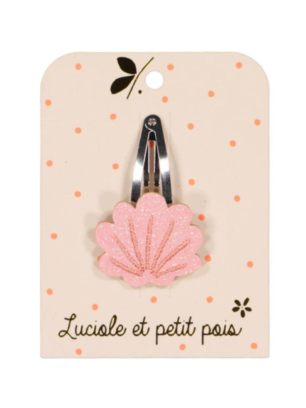 Hairclip - Pink Seashell